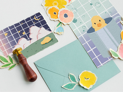 Duck postcards