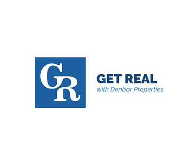 Get Real! design graphic design logo logo design logodesign logomark logos logosai real estate real estate agency real estate logo