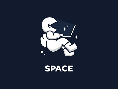 Thirty Logos - Challenge #1 • Space astronaut astronomy design logo office outer space pen n paper space stars thirty logos thirtylogos