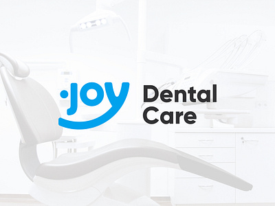 Joy Dental Care Logo dental dentist dentist logo dentistry face graphic design graphic design logo logo logo creation logotype smile smiley face