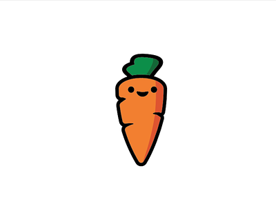 Baby carrot carrot carrot illustration design for fun graphic design health healthy healthy food logo logo design logomark logos vector vector art vectors vegetables