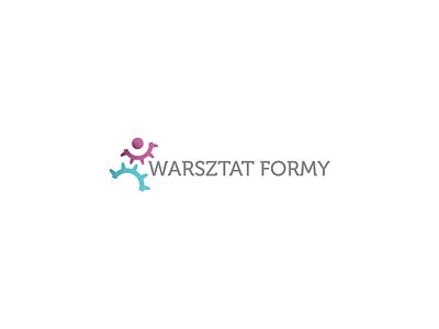 Warsztat Formy (Fitness Workshop) logo fitness gym logo manufactury sprocket workshop