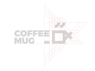 Coffee Mug Grid coffee developer logo minimal mug software windows