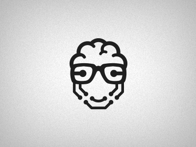 Geek Elektronik - WIP brain brand circuit electronics fun geek glasses logo mind tomaszloska.com