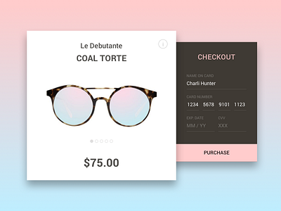 #002 - Daily UI Challenge - Credit Card Form checkout credit card form daily ui challenge dailyui e commerce form product design shopping ui visual design