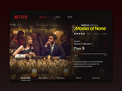 #003 - Daily UI Challenge - Landing Page daily ui challenge dailyui landing page netflix product design streaming tv ui ux visual design