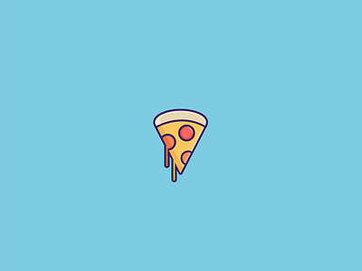 Pizza design food graphic design icon illustration pizza symbol vector visual design