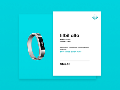 #017 - Daily UI Challenge daily ui daily ui challenge email receipt product product design purchase ui user experience user interface ux visual design