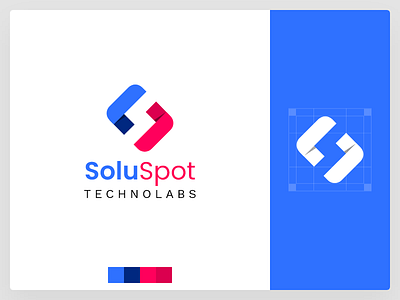 SoluSpot Logo Design