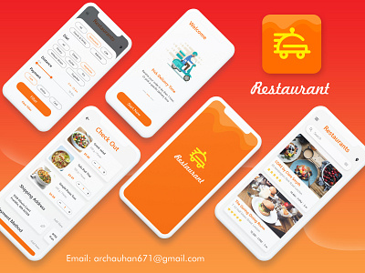 Restaurant App food app ui restaurant app restaurant logo ui ux design