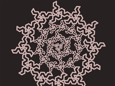 Hexagonal Mandala design geomatric pattern graphic design hexagonal patterfn illustration ux
