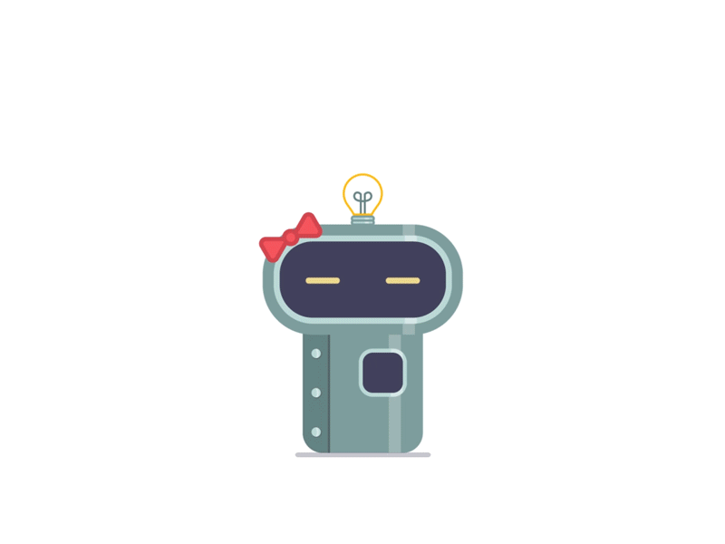 Chi-Bot animation character idea illustration motion robot