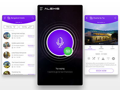 AI Travel app ai app bookings mobile travel voice