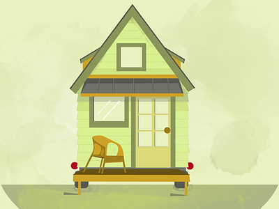 Tiny House Illustration