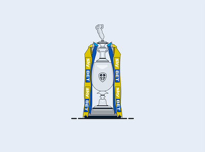 EFL Championship - Leeds United branding championship design efl gaming illustration leeds leeds united logo lufc vector