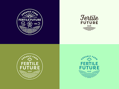 Farm logo explorations farm logo organic vector