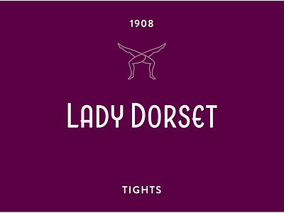 Ladydorset fashion logo tights