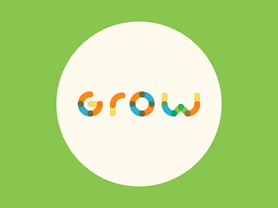 I Love to Grow branding educational logo modular