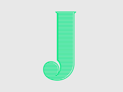 J 2016 36daysoftype challenge design challenge j letter type typehue typehuepurist typography