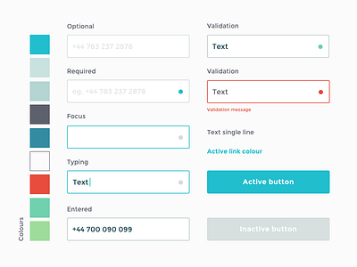 Form App - UI Style Guides