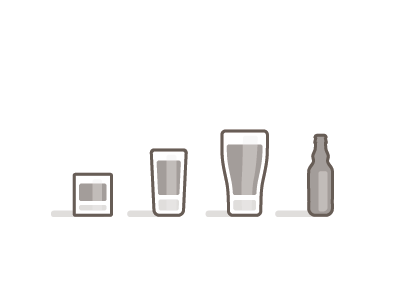 Drinks icons alcohol black bw drinks icon icons vector