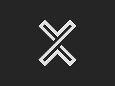 X and Y clean embigram graphic design logo minimal monogram norway simple typography westerdals x y