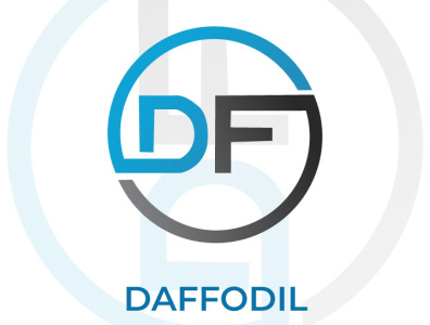 DF Logo Design branding graphic design logo