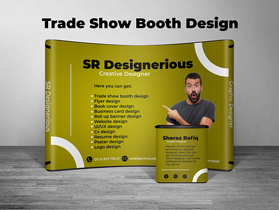 Trade show booth design billboard design exhibition graphic design outdoor design trade show booth design