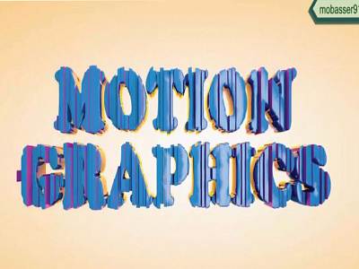 motion Graphic design .