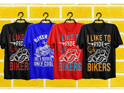 Biker T-shirt Design