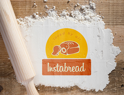 Instabread Logo bakery graphic design graphic designer identity design label logo logo design