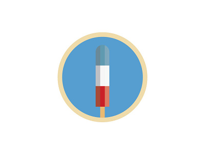 Popsicle Icon design icon illustration