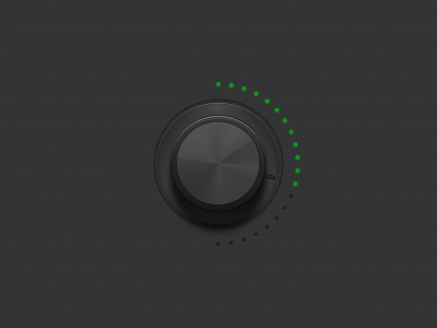 Knob Tutorial design knob photoshop skeuomorphic ui