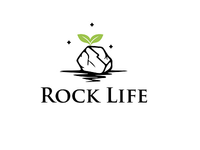 Rock Life brand identity design illustration initials logo logo design luxury minimal minimalist logo ui