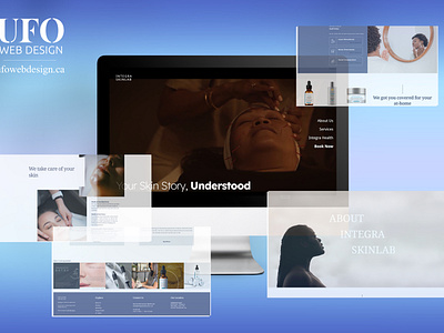 UX/UI Design Project - Integra SkinLab
