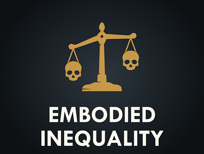 Embodied Inequality Logo design equality justice logo vector
