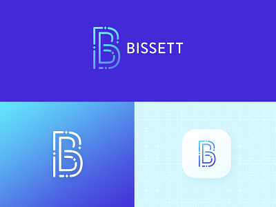 Bissett Logo & App Icon app icon app icon logo brand identity branding design icon logo logo design logodesign logotype