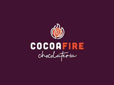 cocoa fire logo