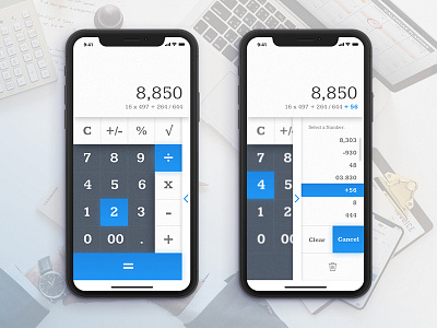 Daily UI Challenge # 4 - Calculator