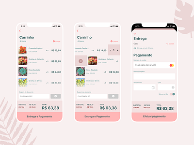 Daily UI - Checkout // mobile app checkout daily ui flat mobile ui
