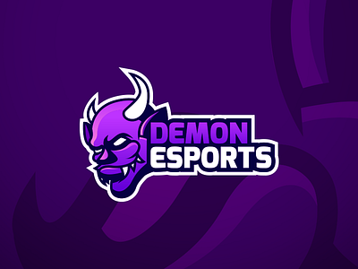 Demon eSports Mk. 2 csgo demon dota e sports esports horns lol overwatch ow purple