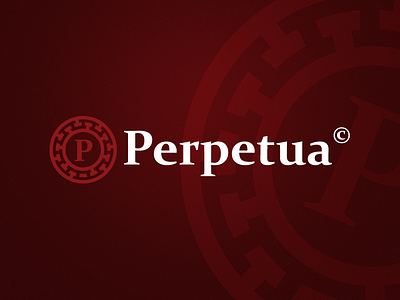 Perpetua Marketing clean greek marketing powerful professional red