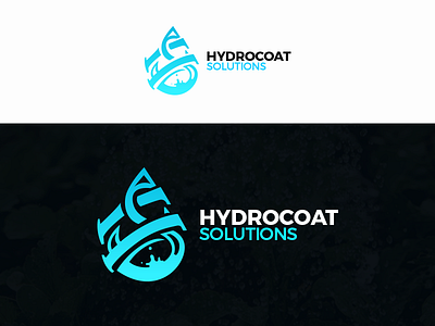 Hydrocoat Solutions blue drop droplet tear water