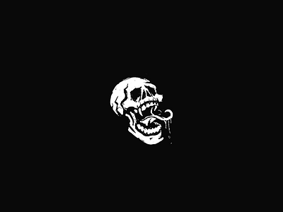 Skull death drool fangs gothic grimreaper illustration reaper saliva skeleton skull tongue vampire