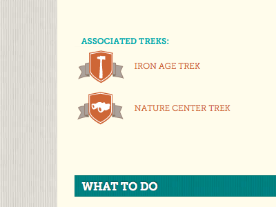 Trek Places: Associated Trek Badges