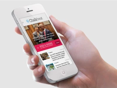 Chalkbeat development mobile design web design