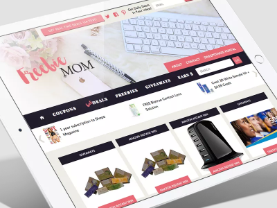 Freebie Mom development mobile design web design