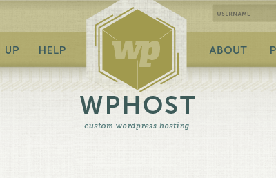 WPHost site design