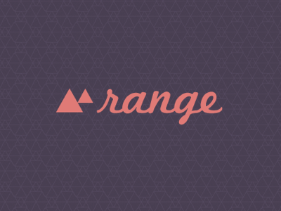 Range Logo branding logo marketing script