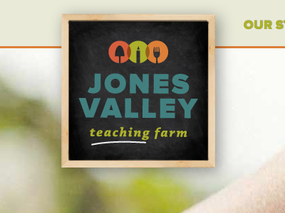 Jones Valley Teaching Farm Branding / Site branding color palette